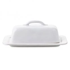 Juliska Puro Whitewash Butter Dish