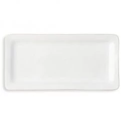 Juliska Puro Whitewash Rectangular Appetizer Platter