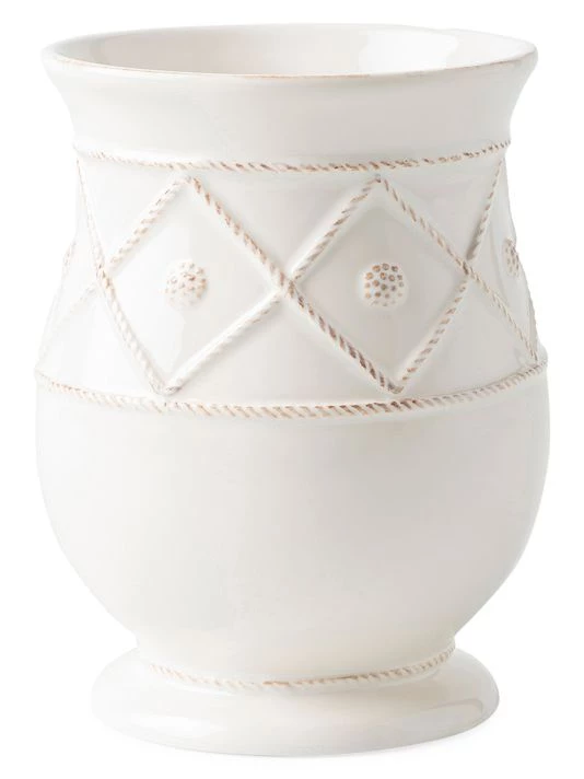 Juliska Berry & Thread Whitewash Utensil Crock 3 Juliska Berry & Thread Whitewash Utensil Crock