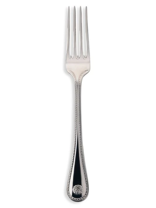 Juliska Berry & Thread Polished Silver Stainless Steel Salad Fork 3 Juliska Berry & Thread Polished Silver Stainless Steel Salad Fork