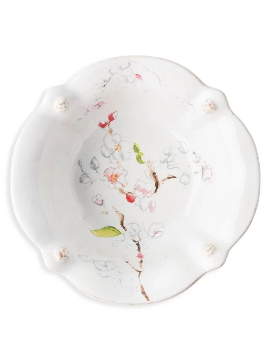 Juliska Berry & Thread Floral Sketch Cherry Blossom Cereal/Ice Cream Bowl 4 Juliska Berry & Thread Floral Sketch Cherry Blossom Cereal/Ice Cream Bowl - Image 2