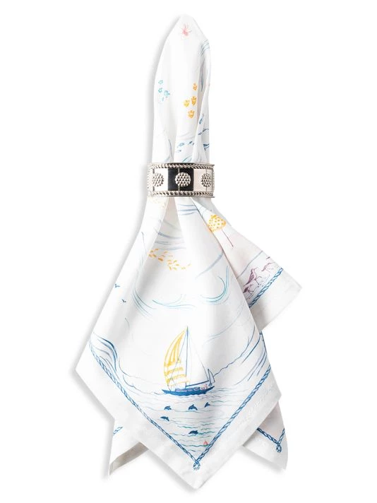 Juliska Country Estate Seaside Napkin 5 Juliska Country Estate Seaside Napkin - Image 3