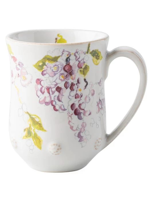 Juliska Berry & Thread Floral Sketch Wisteria Mug 3 Juliska Berry & Thread Floral Sketch Wisteria Mug