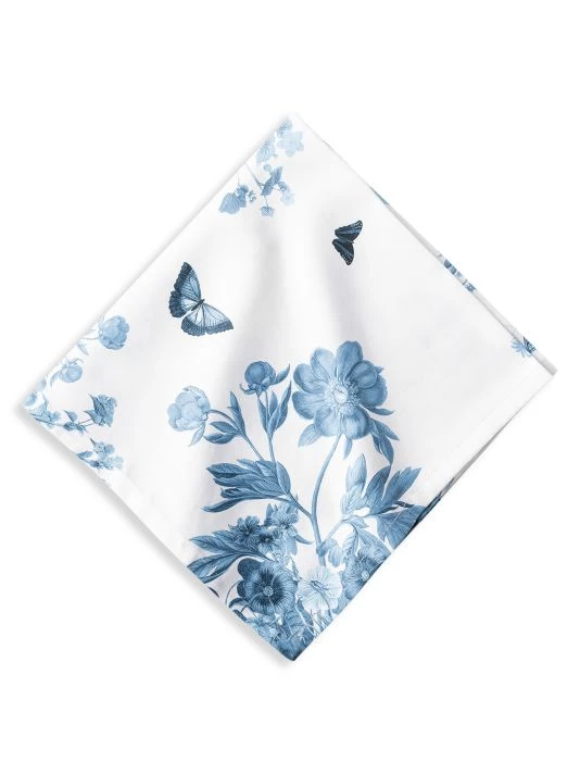 Juliska Field Of Flowers Chambray Floral Napkin 3 Juliska Field Of Flowers Chambray Floral Napkin