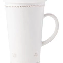 Juliska Berry & Thread Whitewash Travel Mug