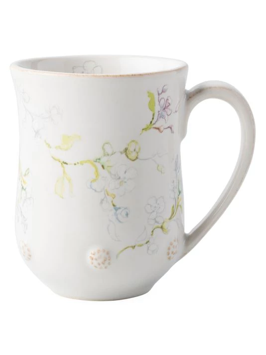 Juliska Berry & Thread Floral Sketch Jasmine Mug 3 Juliska Berry & Thread Floral Sketch Jasmine Mug