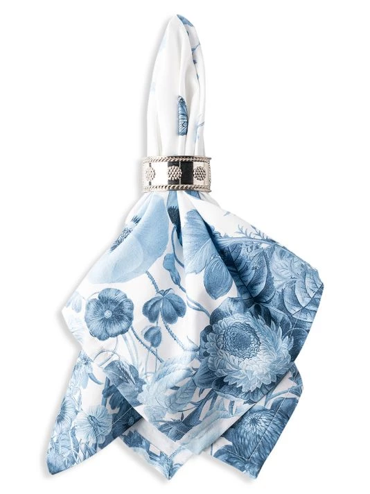 Juliska Field Of Flowers Chambray Floral Napkin 5 Juliska Field Of Flowers Chambray Floral Napkin - Image 3
