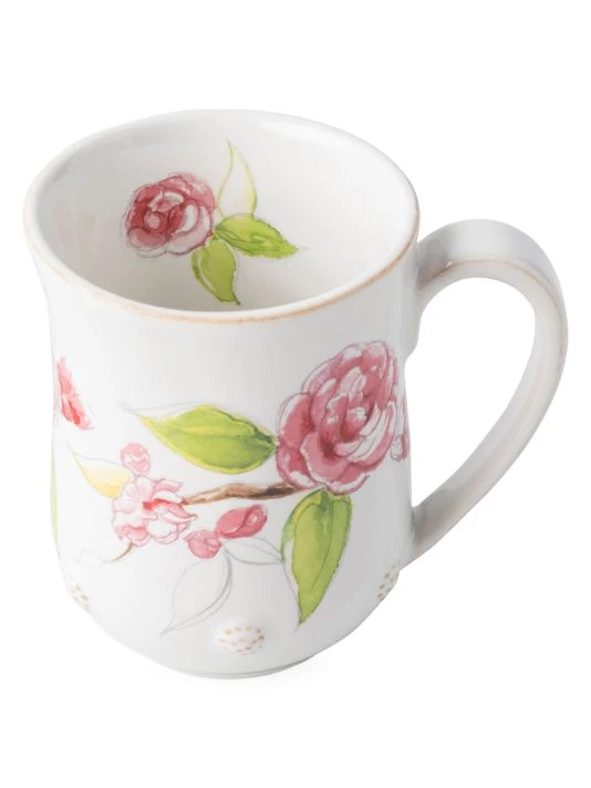 Juliska Berry & Thread Floral Sketch Camellia Mug 4 Juliska Berry & Thread Floral Sketch Camellia Mug - Image 2