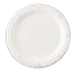 Juliska Berry & Thread Whitewash Ceramic Dessert/Salad Plate