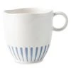 Juliska Sitio Stripe Indigo Mug